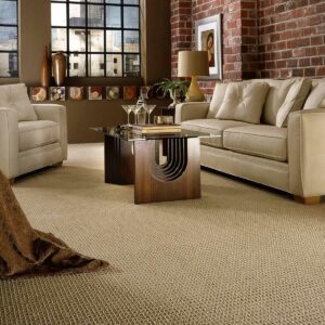 neutral carpet in living room | Select Floors